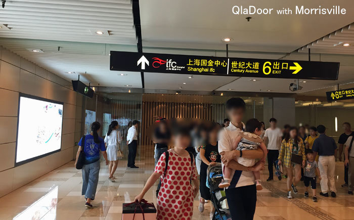上海タワー・地下鉄駅からのアクセス方法