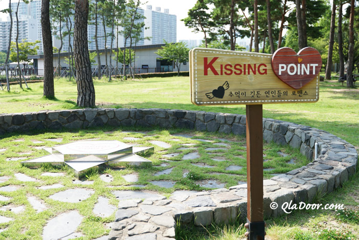 釜山APECナル公園はデートスポットでもある