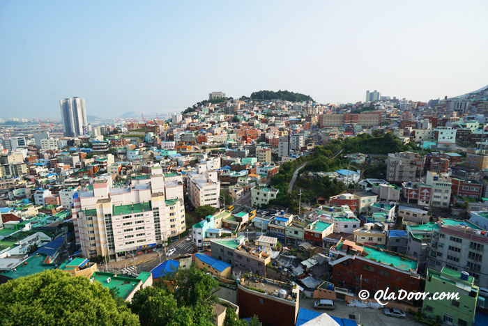 サムマイウェイの撮影地である釜山観光地の虎川村